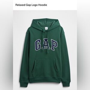 GAP Forest Green Pullover Hoodie